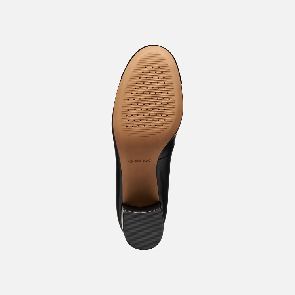 Medium heel pumps VIRNILISA 65 WOMAN Black - image number 6 | GEOX