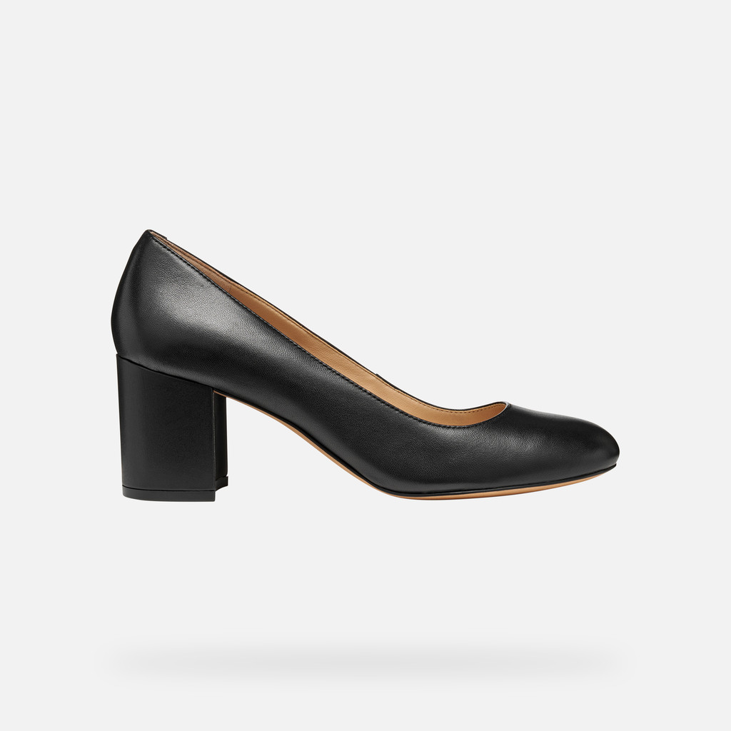 Medium heel pumps VIRNILISA 65 WOMAN Black - image number 1 | GEOX