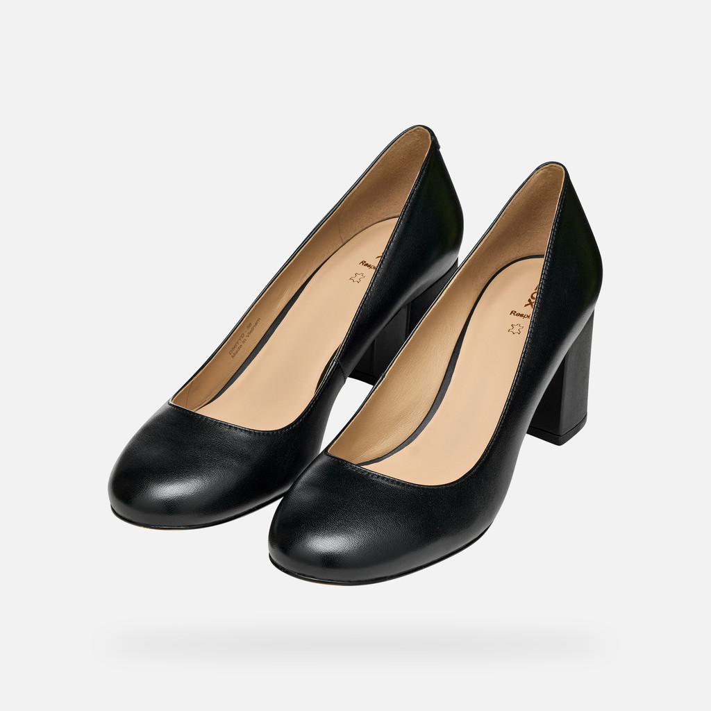Pumps mittelhoher Absatz VIRNILISA 65 DAME Schwarz - image number 8 | GEOX