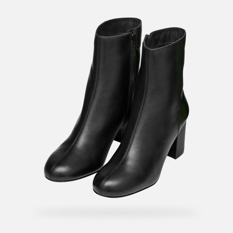 Medium heel ankle boots VIRNILISA 65 WOMAN Black - image number 8 | GEOX