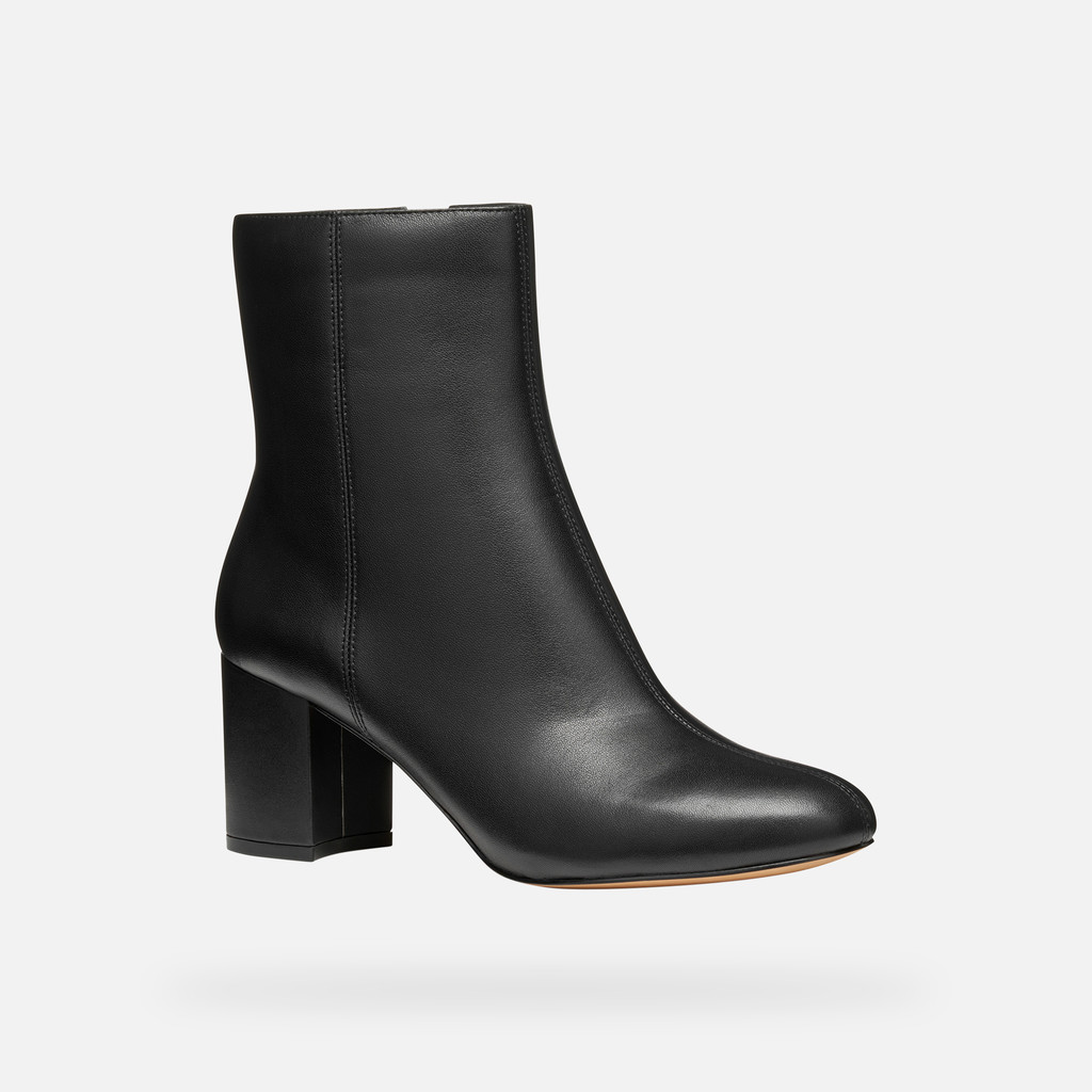 Medium heel ankle boots VIRNILISA 65 WOMAN Black - image number 3 | GEOX