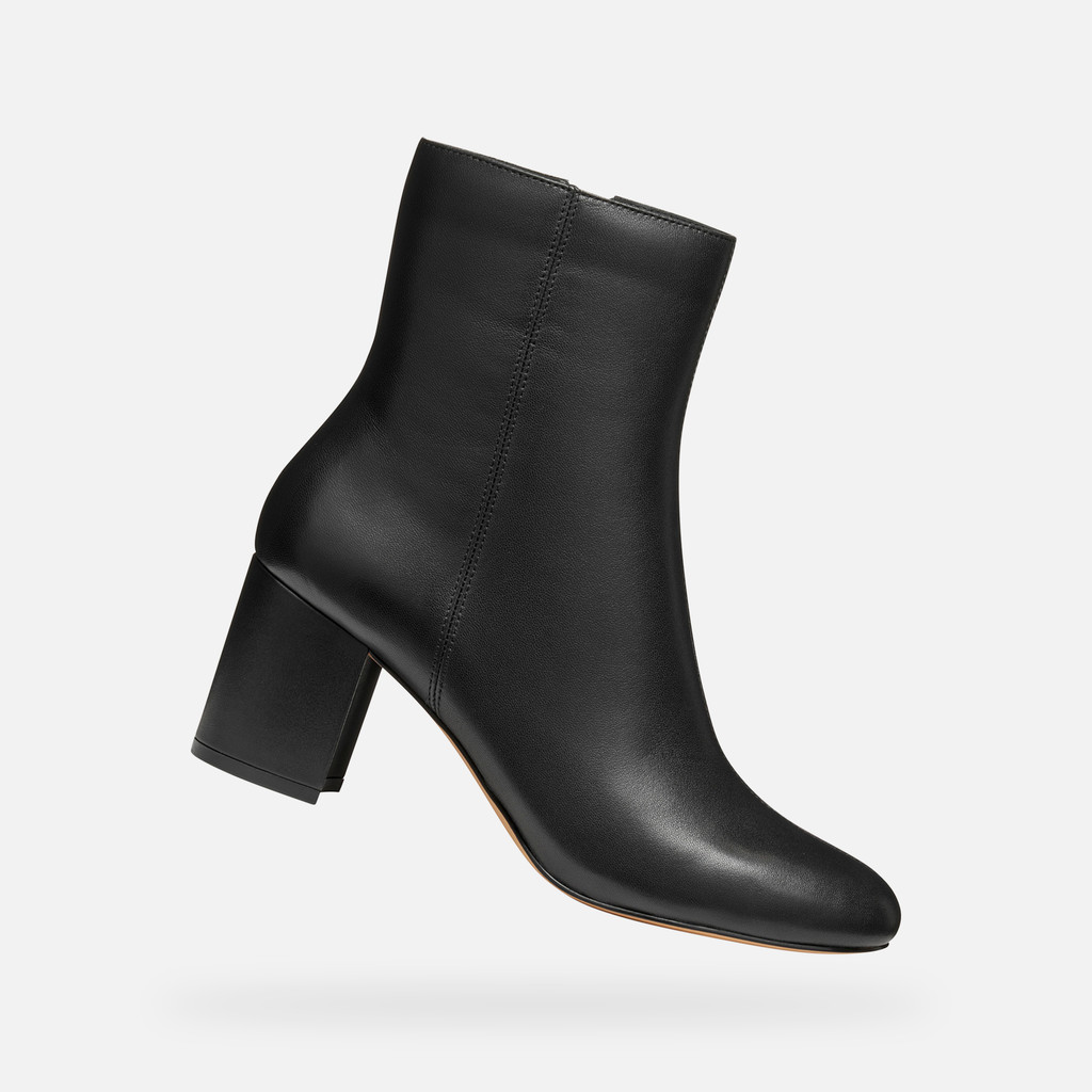 Medium heel ankle boots VIRNILISA 65 WOMAN Black - image number 0 | GEOX