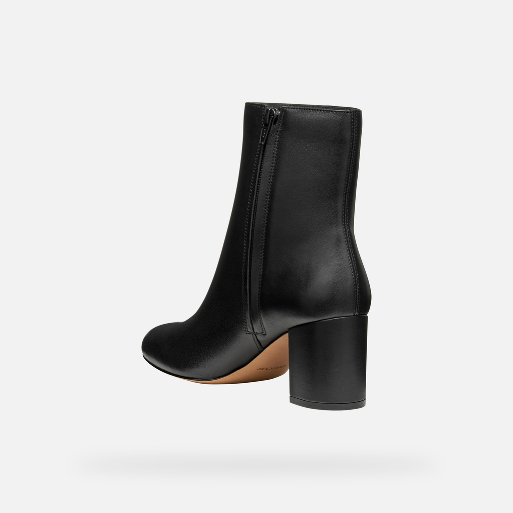 Medium heel ankle boots VIRNILISA 65 WOMAN Black - image number 4 | GEOX