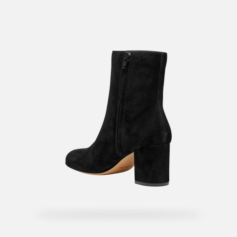 Medium heel ankle boots VIRNILISA 65 WOMAN Black - image number 3 | GEOX