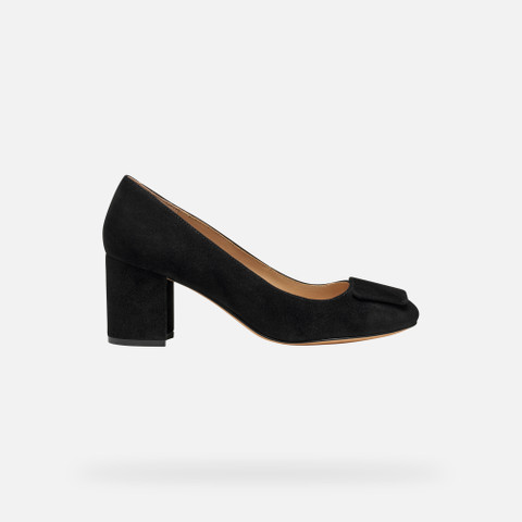 Escarpins à talon moyen VIRNILISA 65 FEMME Noir - image number 1 | GEOX