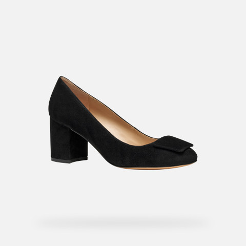 Escarpins à talon moyen VIRNILISA 65 FEMME Noir - image number 2 | GEOX