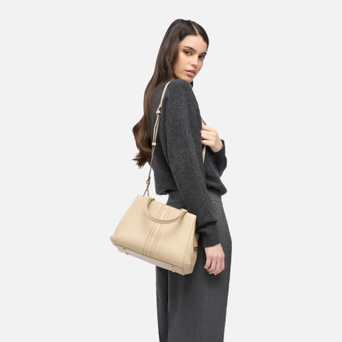 Bolso de mano DHYALMA BAG MUJER Blanco lechoso - image number 2 | GEOX