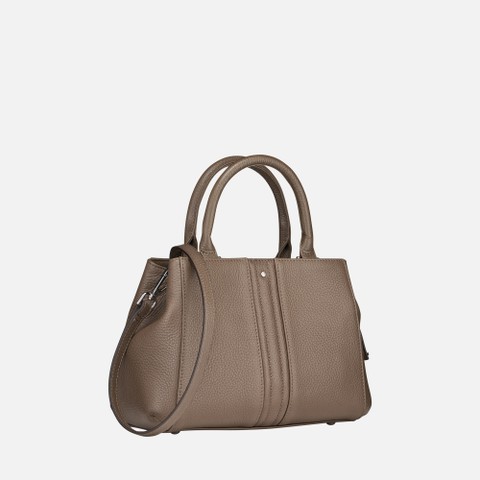 Borsa a mano DHYALMA BAG DONNA Taupe - image number 3 | GEOX