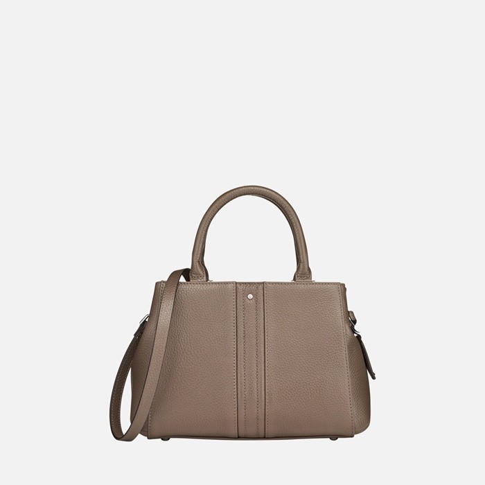 Bolsa de m&atilde;o DHYALMA BAG MULHER Pardo | GEOX