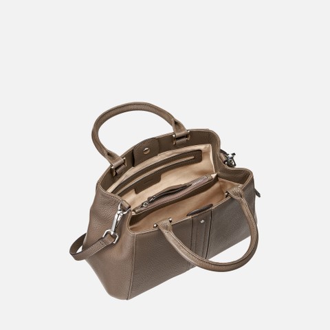 Borsa a mano DHYALMA BAG DONNA Taupe - image number 5 | GEOX