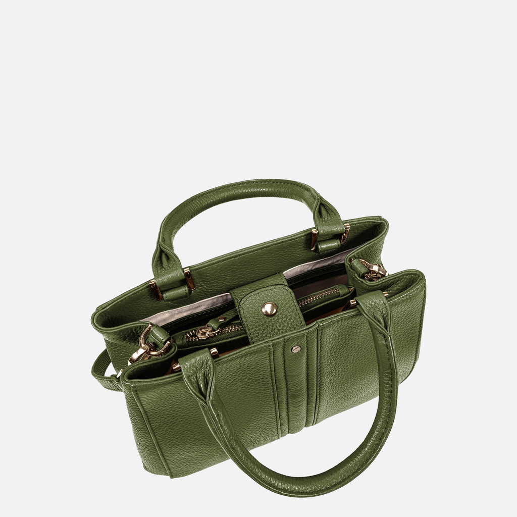Bolso de mano DHYALMA BAG MUJER Verde salvia - image number 6 | GEOX