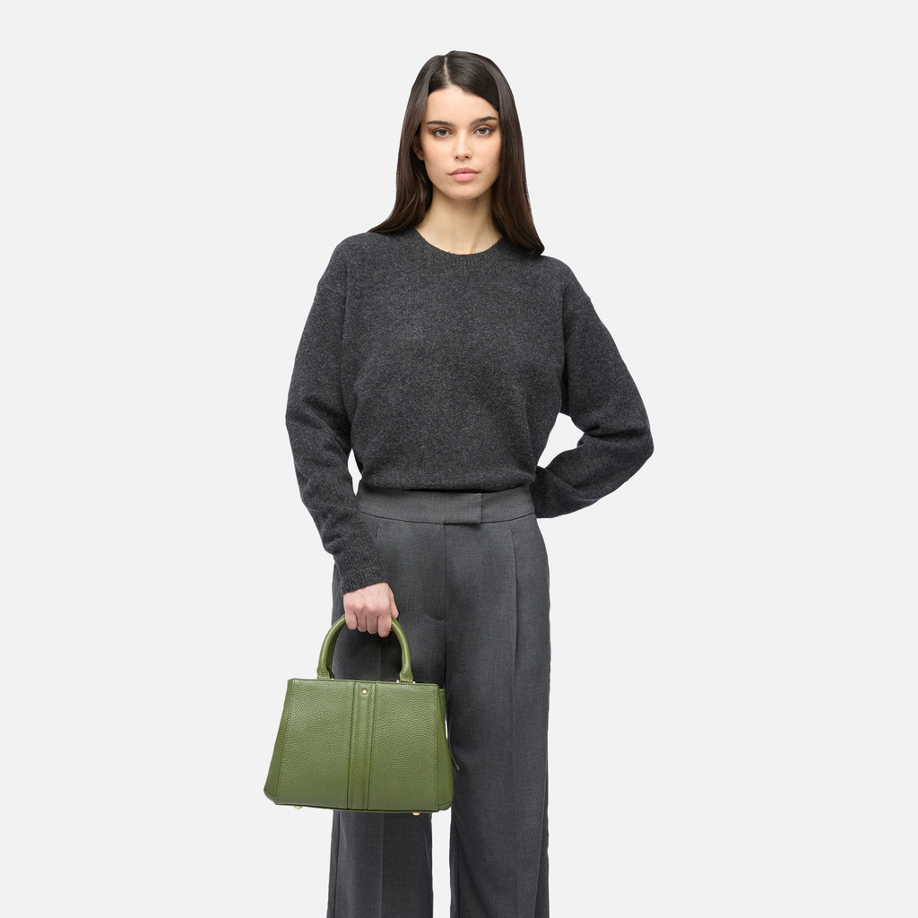 Bolso de mano DHYALMA BAG MUJER Verde salvia - image number 8 | GEOX