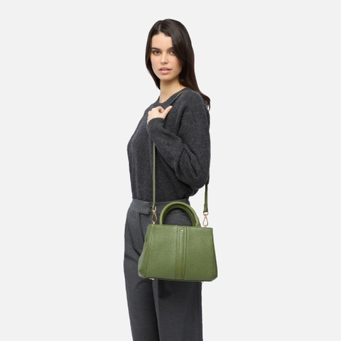 Bolso de mano DHYALMA BAG MUJER Verde salvia - image number 2 | GEOX