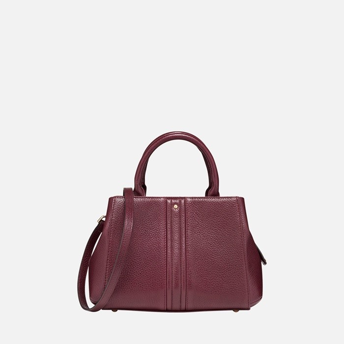 Handbag DHYALMA BAG WOMAN Bordeaux | GEOX