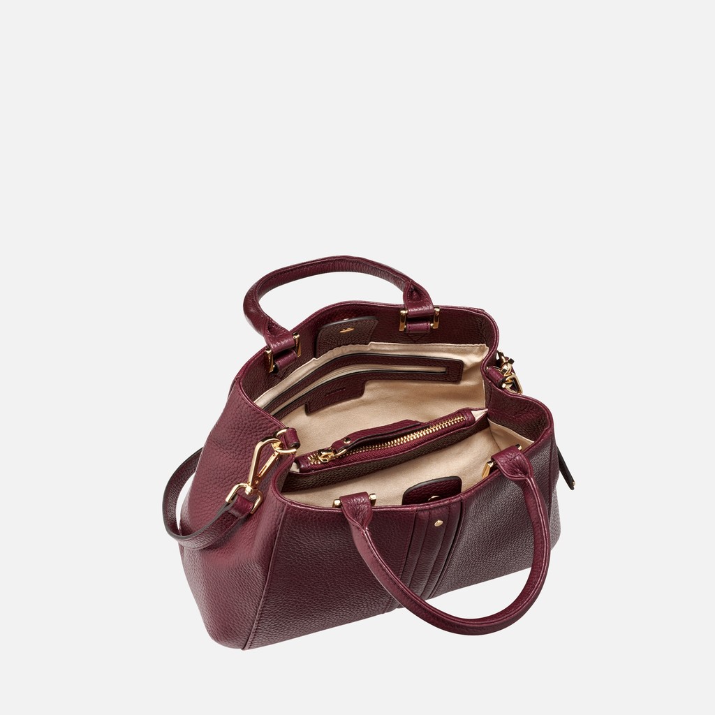 Handbag DHYALMA BAG WOMAN Bordeaux - image number 5 | GEOX