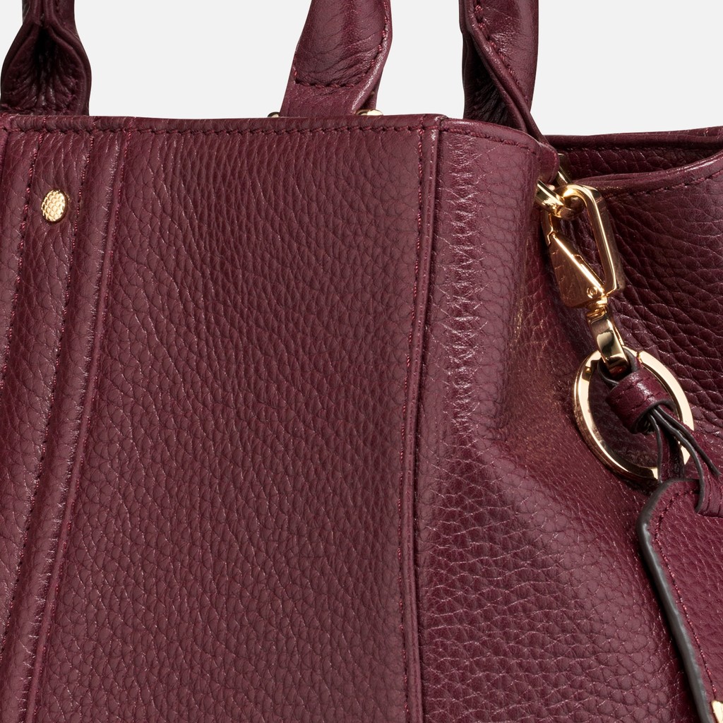 Handbag DHYALMA BAG WOMAN Bordeaux - image number 6 | GEOX