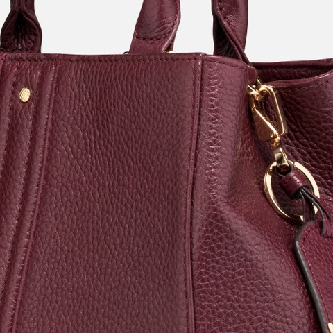 Handbag DHYALMA BAG WOMAN Bordeaux - image number 6 | GEOX