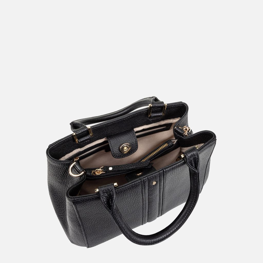Handbag DHYALMA BAG WOMAN Black - image number 3 | GEOX