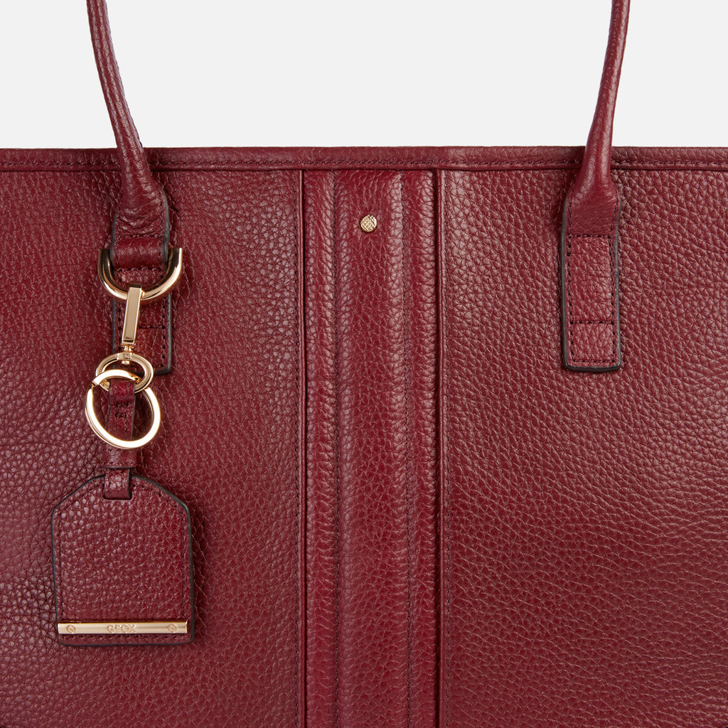 Borsa a spalla MIEREILLE BAG DONNA Bordeaux - image number 4 | GEOX