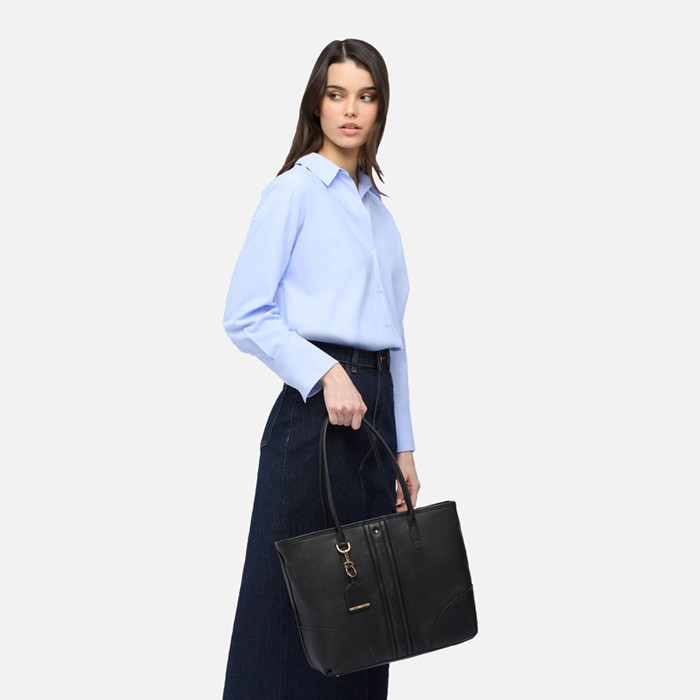Shoulder bag MIEREILLE BAG WOMAN Black | GEOX