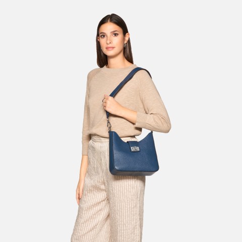 Cross-body bag VIRNILISA BAG WOMAN Avio - image number 0 | GEOX