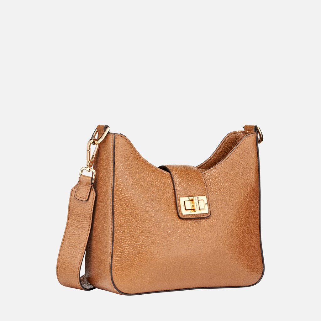 Borsa a tracolla VIRNILISA BAG DONNA Cognac - image number 2 | GEOX