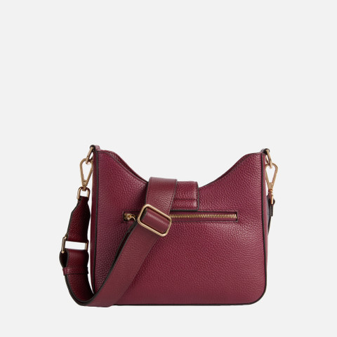 Cross-body bag VIRNILISA BAG WOMAN Bordeaux - image number 4 | GEOX