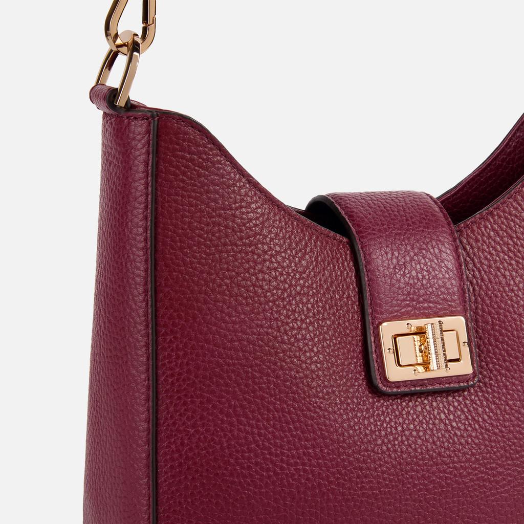 Cross-body bag VIRNILISA BAG WOMAN Bordeaux - image number 6 | GEOX