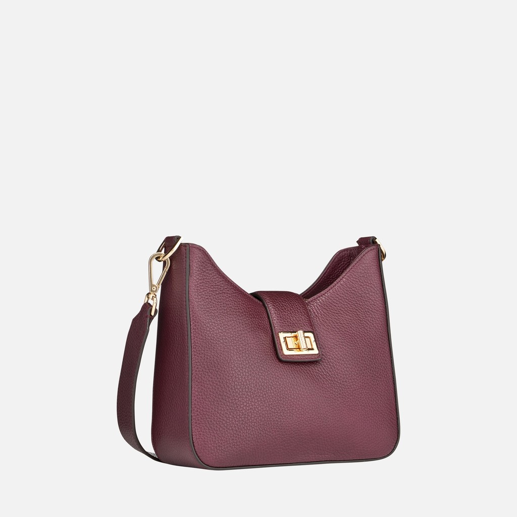 Crossbodytas VIRNILISA BAG DAMES Wijnrood - image number 2 | GEOX