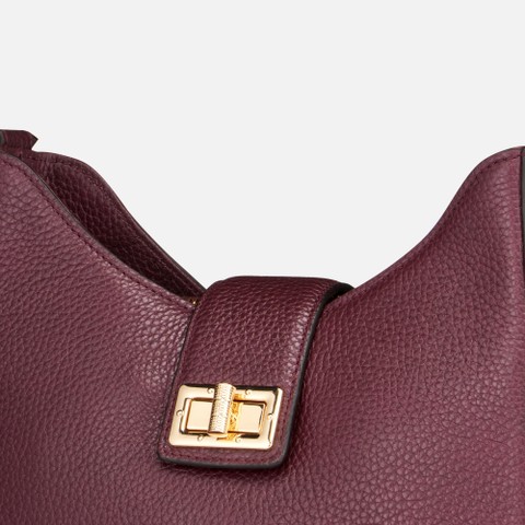 Crossbodytas VIRNILISA BAG DAMES Wijnrood - image number 5 | GEOX