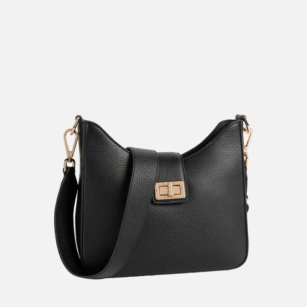 Cross-body bag VIRNILISA BAG WOMAN Black - image number 1 | GEOX