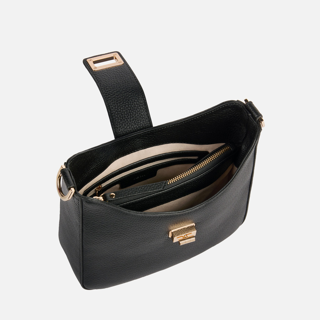 Cross-body bag VIRNILISA BAG WOMAN Black - image number 3 | GEOX