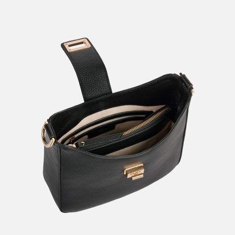 Cross-body bag VIRNILISA BAG WOMAN Black - image number 3 | GEOX