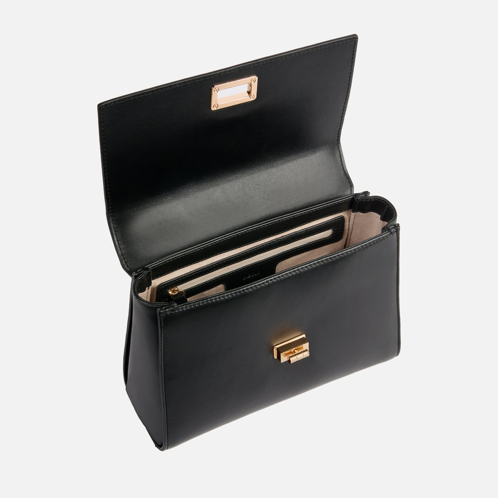 Handbag ELEANA BAG WOMAN Black - image number 3 | GEOX