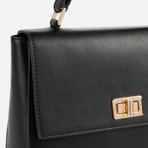 Handbag ELEANA BAG WOMAN Black - image number 4 | GEOX