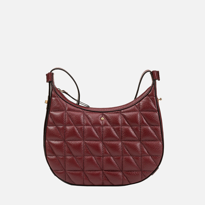 Cross-body bag MARYEMY BAG WOMAN Bordeaux | GEOX