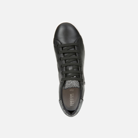 Geox Jaysen Sneaker Women s Euro 37 Black Oxford