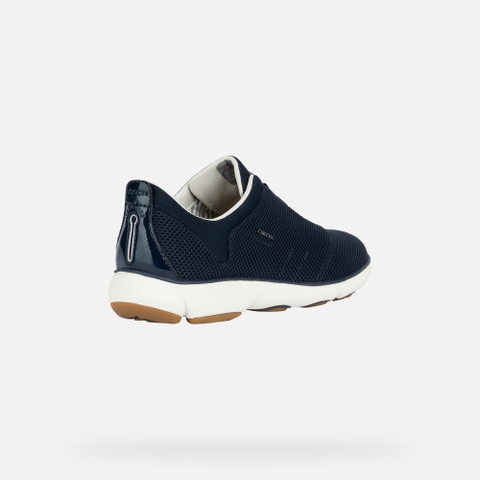 Low Top Sneakers NEBULA WOMAN Navy - image number 4 | GEOX