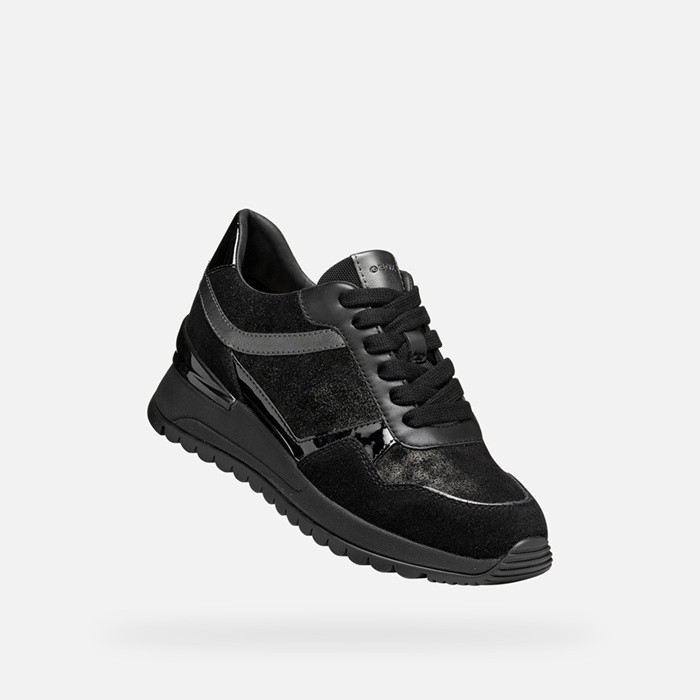Lace-up sneakers DESYA WOMAN Black | GEOX