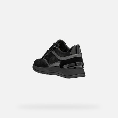 Lace-up sneakers DESYA WOMAN Black - image number 3 | GEOX