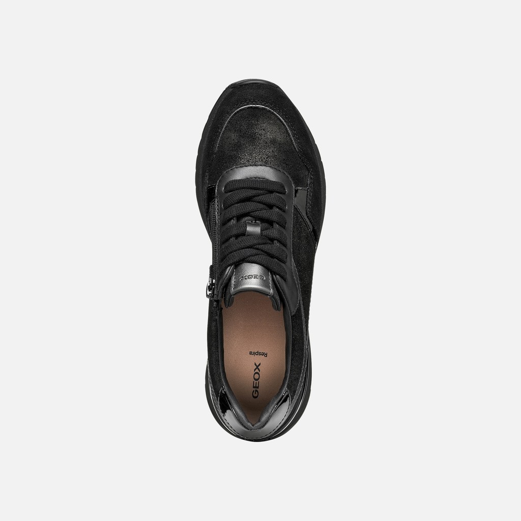 Lace-up sneakers DESYA WOMAN Black - image number 5 | GEOX