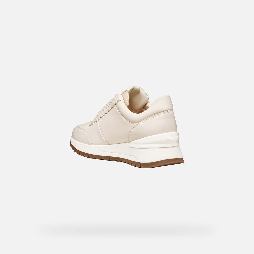Baskets basse DESYA FEMME Blanc cassé - image number 3 | GEOX