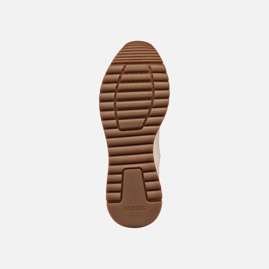 Baskets basse DESYA FEMME Blanc cassé - image number 6 | GEOX