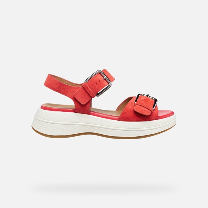 Platform sandals SPHERICA ECUB-3 S WOMAN Coral | GEOX