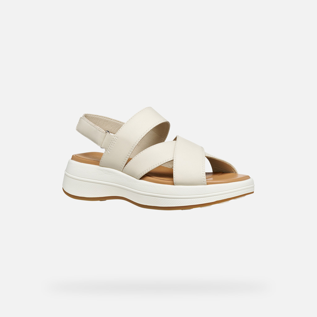Platform sandals SPHERICA ECUB-3 S WOMAN Papyrus - image number 2 | GEOX