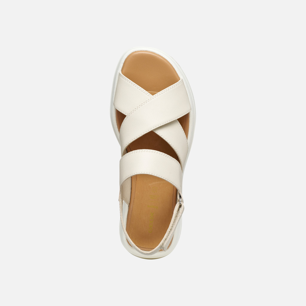 Platform sandals SPHERICA ECUB-3 S WOMAN Papyrus - image number 5 | GEOX