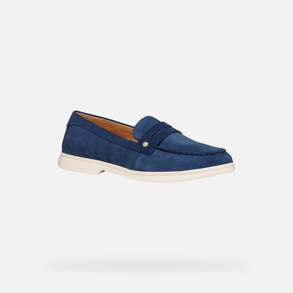 Suede loafers XAND 3 WOMAN Avio - image number 2 | GEOX