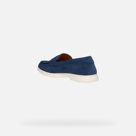 Suede loafers XAND 3 WOMAN Avio - image number 3 | GEOX