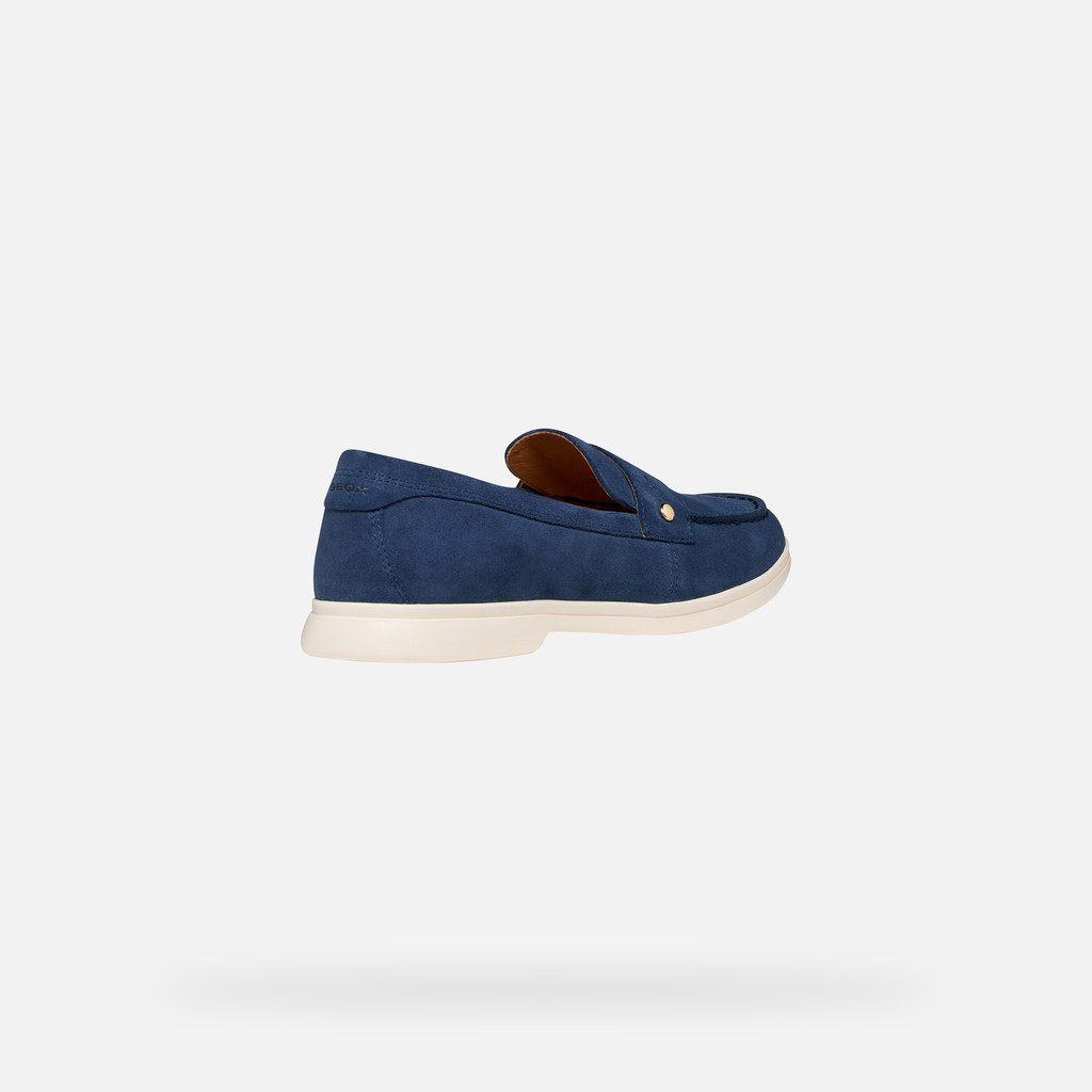 Suede loafers XAND 3 WOMAN Avio - image number 4 | GEOX