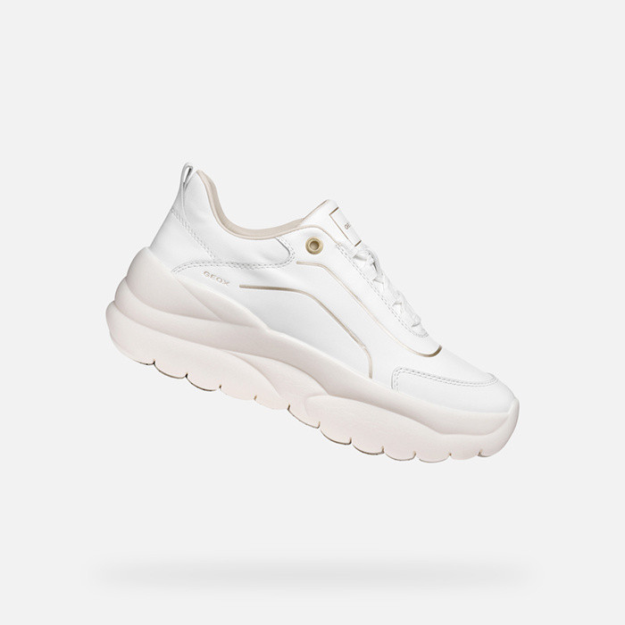 Platform Sneakers XTORS DAME Wei&szlig; | GEOX